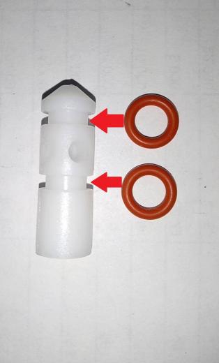 NM01.028 Резинка на перехідник капучинатору Saeco ,DeLonghi