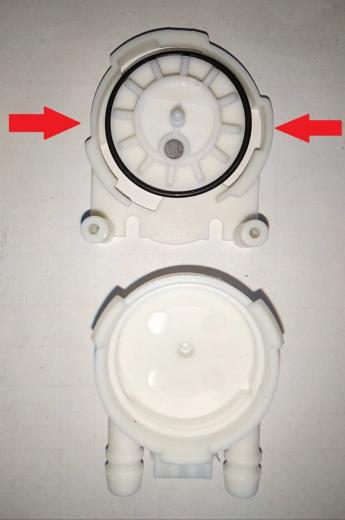 A Резиновый уплотнитель  на турбинку
