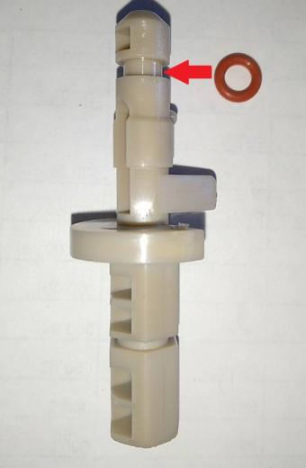 Резиновый уплотнитель под кран горячей воды (альтернативный )