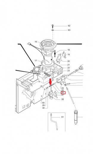 Пружина крана воды (Виенна)