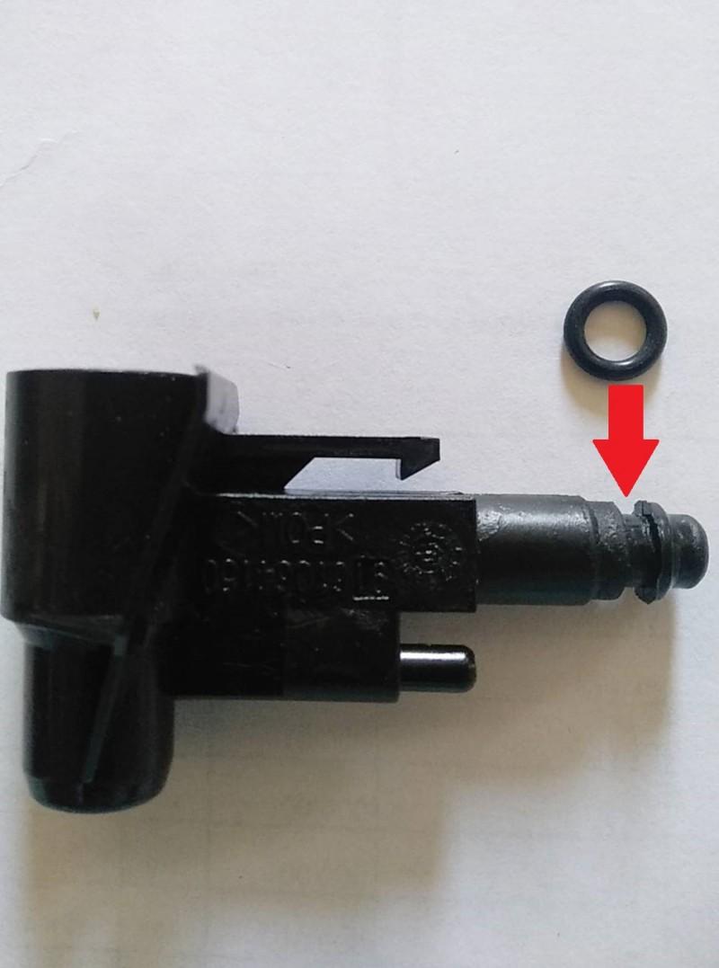 Резиновый уплотнитель на клапан заварного блока