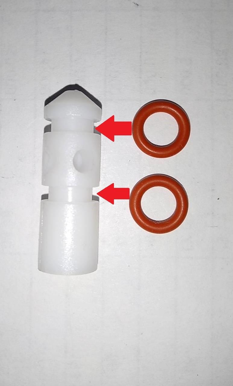 NM01.028 Резинка на перехідник капучинатору Saeco ,DeLonghi