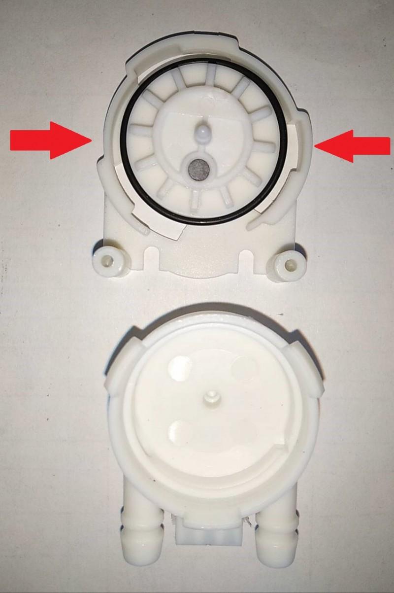 A Резиновый уплотнитель  на турбинку